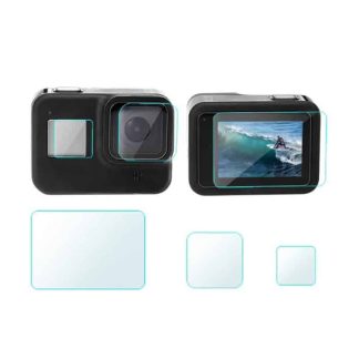 Action Mounts GoPro Hero 8 screen protector film kit - 3 pc set (AM805)