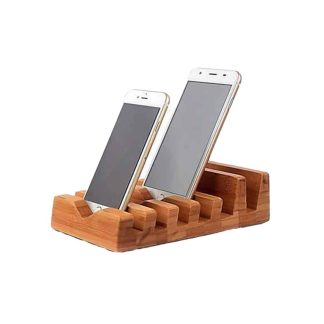 Killer Deals Docking Wood Stand for Phone, Ipad, Tablet
