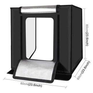 Killer Deals PULUZ Photo studio light box portablelight tent LED 5500k mini 60W tent kit (AM-6060)