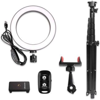 Killer Deals Selfie/Vlogging/Live Streaming 8" LED Ring Light Tripod/Phone Stand