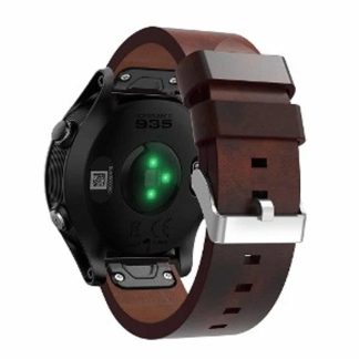 Killer Deals Leather Strap for Garmin forerunner 9 (S-GF935-L-RB)