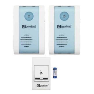 Killer Deals Home Office Apartment Wireless Battery-Operated Door Chime- 1:2