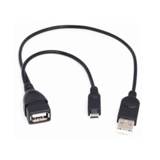 Killer Deals Female USB to Male USB/Micro USB OTG Data Transfer Cable/Connector/Adaptor