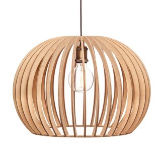 Killer Deals Modern Luxury Scandanavian Birch Wooden Pendant Lamp Shade - Ava
