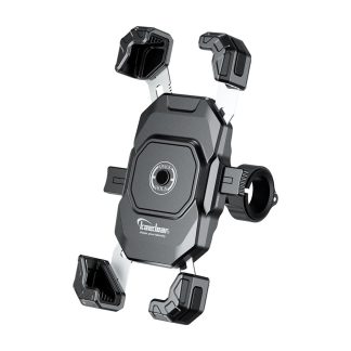 Killer Deals Bike Handlebar Auto Lock Phone Holder Wired Wireless Charger