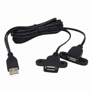 Killer Deals USB 2.0/ USB Type A 2-in-1 Device Charging Extension Cable