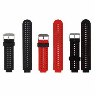 Killer Deals 23mm Silicone Strap for Garmin Forerunner 220- 3 for 2 Combo