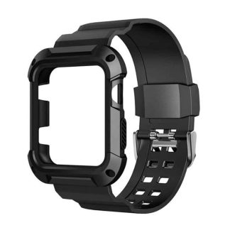 Killer Deals Apple Watch Zonabel rugged strap -  Black