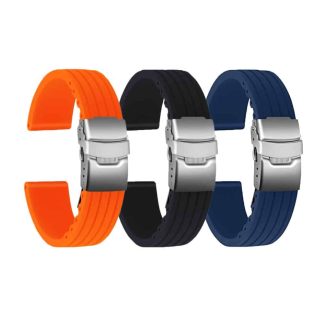 Killer Deals Universal Watch Replacement 22mm Silicone Strap