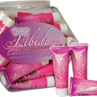 Libido - Aphrodisiac for Her - 36 Piece Fishbowl - 0.5 Oz. Tubes