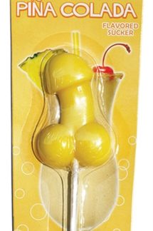 Pina Colada Cocktail Sucker