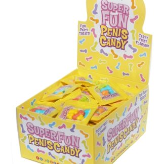 Super Fun Penis Candy - 100 Piece p.o.p Display - 3g Bags