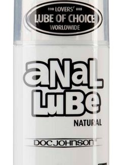 Anal Lube - Natural Lubricant - 3.4 Oz. Bulk