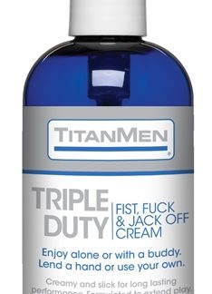 Titanmen Triple Duty Fist, Fuck and Jack Off Cream - Bulk - 8 Fl. Oz.