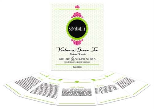 Sensuality Bath Set - Verbena and Green Tea