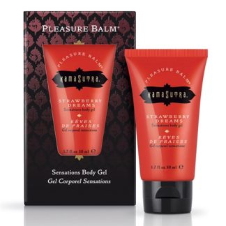 Pleasure Balm Sensations Body Gel - Strawberry Dreams - 1.7 Fl. Oz.