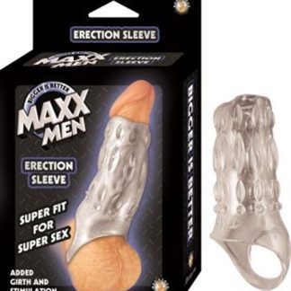 Maxx Men Erection Sleeve - Clear