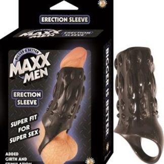 Maxx Men Erection Sleeve - Black
