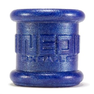 Neo 2 Inch Tall Ball Stretcher Squishy Silicone - Blue Balls