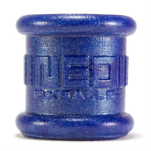Neo 2 Inch Tall Ball Stretcher Squishy Silicone - Blue Balls