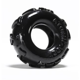 Jelly Bean Cockring Atomic Jock - Black