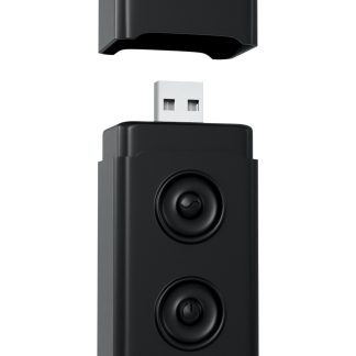 Waterproof Remote Control Bullet - Black