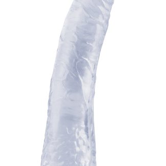Basix Rubber Works - Slim 7 Inch With Suction Cup - Clear