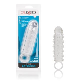 Stud Extender Clear With Supporting Ring