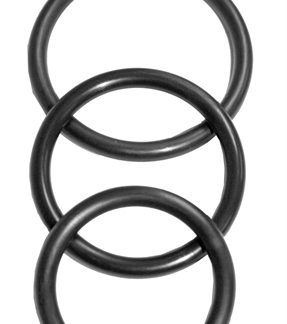 Sex and Mischief Nitrile Cock Rings 3 Pack