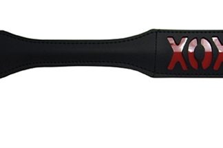 Sex and Mischief Xoxo Paddle - Black