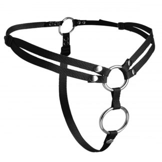 Unity Double Penetration Strap on Harness