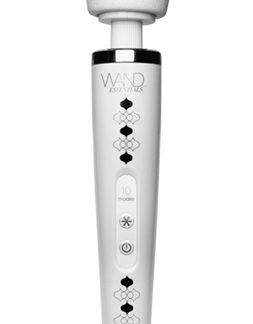 Utopia 10 Function Cordless Rechargeable Wand Massager - White