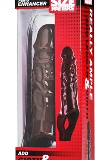 Really Ample Penis Enhancer Sheath - Brown