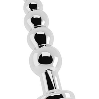 Rich R5 Silver Metal Plug - 4.9 Inch - Red Sapphire