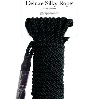 Fetish Fantasy Series Deluxe Silky Rope - Black