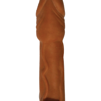 Skinsations Latin Lover Series Husky Lover 7 Inch Vibrating - Brown