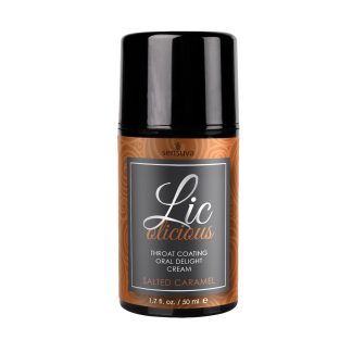 Lic-O-Licious Oral Delight Cream - Salted Caramel - 1 Fl. Oz.