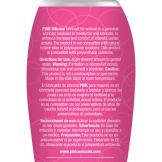 Pink - Silicone Lubricant - 2.8 Oz / 80 ml