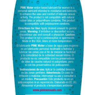 Pink Water Based Lubricant for Women - 4.7 Oz. / 140 ml