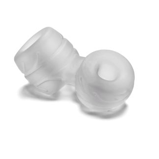 Silaskin Cock and Ball Ring and Stretcher - Clear