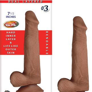 Realcocks Dual Layered #3 - Brown