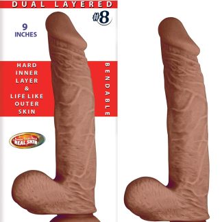 Realcocks Dual Layered #8 - Brown