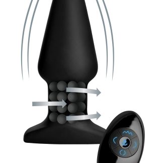 Model R Smooth Rimming Plug with Remote Control