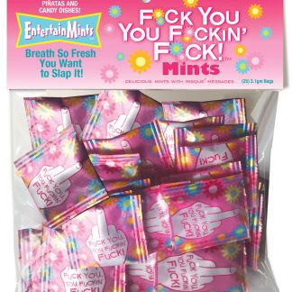 F*Ck You You F*Ckin' F*Ck Mints! 25 Individual Fun Size Packages
