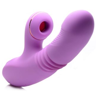 Shegasm Thrusting Suction Rabbit - Purple