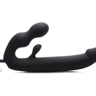 Tri-Volver Rechargeable Strapless Strap On