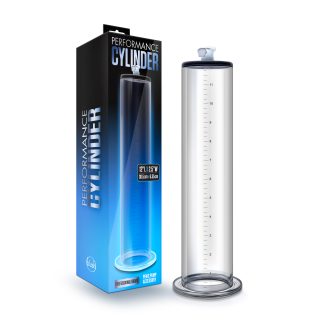 Performance 12 Inch X 2.5 Inch Penis Pump Cylinder Clear