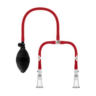 Temptasia - Nipple Squeeze Pump System Black