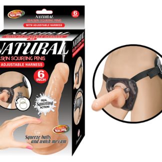 Natural Realskin Squirting Penis - Flesh