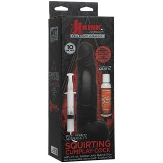 Kink - Wet Works - 10 Inch Dual Density Ultraskyn Squirting Cumplay Cock With Removable Vac-U-Lock Suction Cup